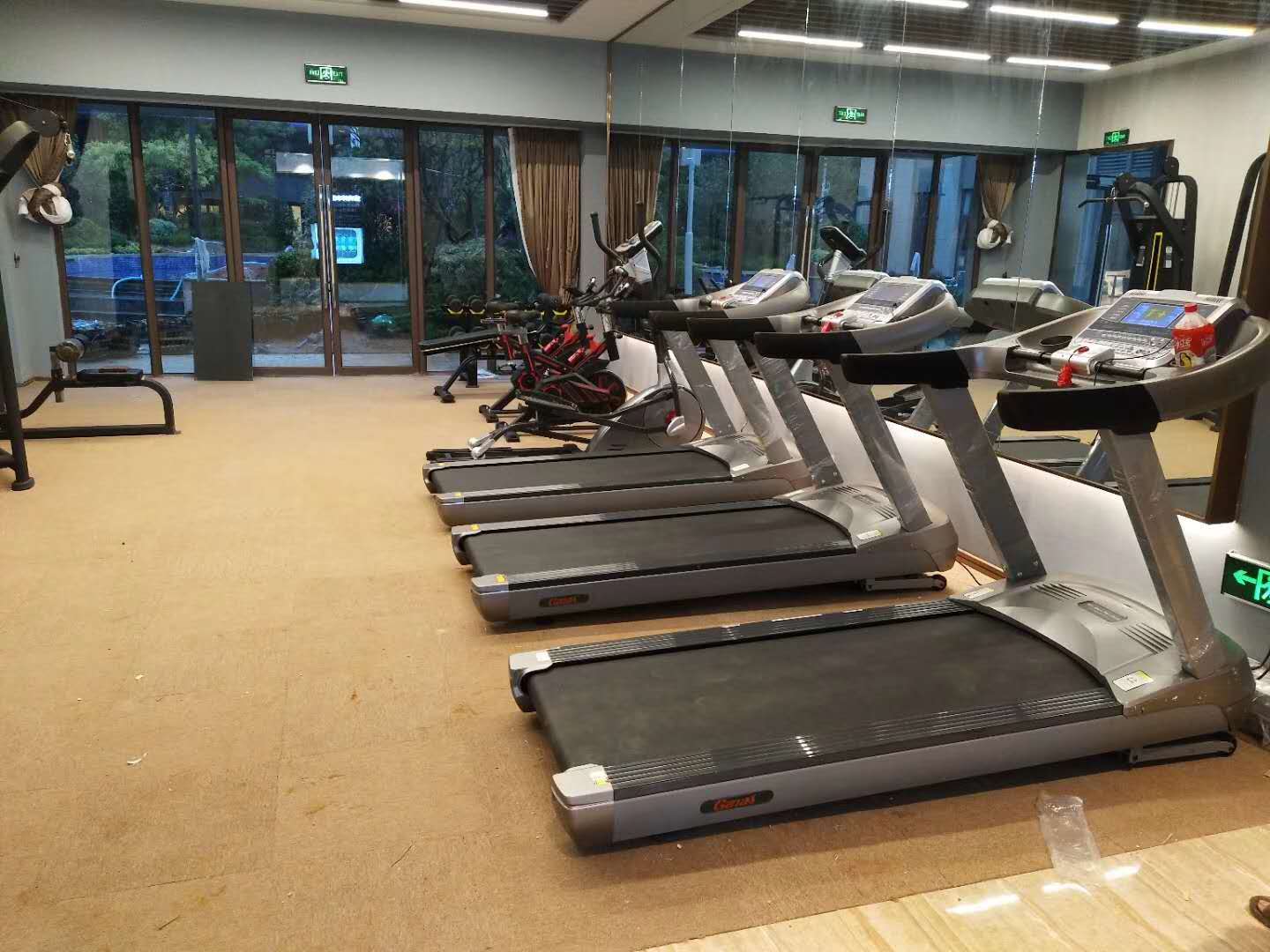 湖南常德碧桂园凤凰酒店健身房图片 丝瓜污视频在线观看酒店健身器材厂家直供