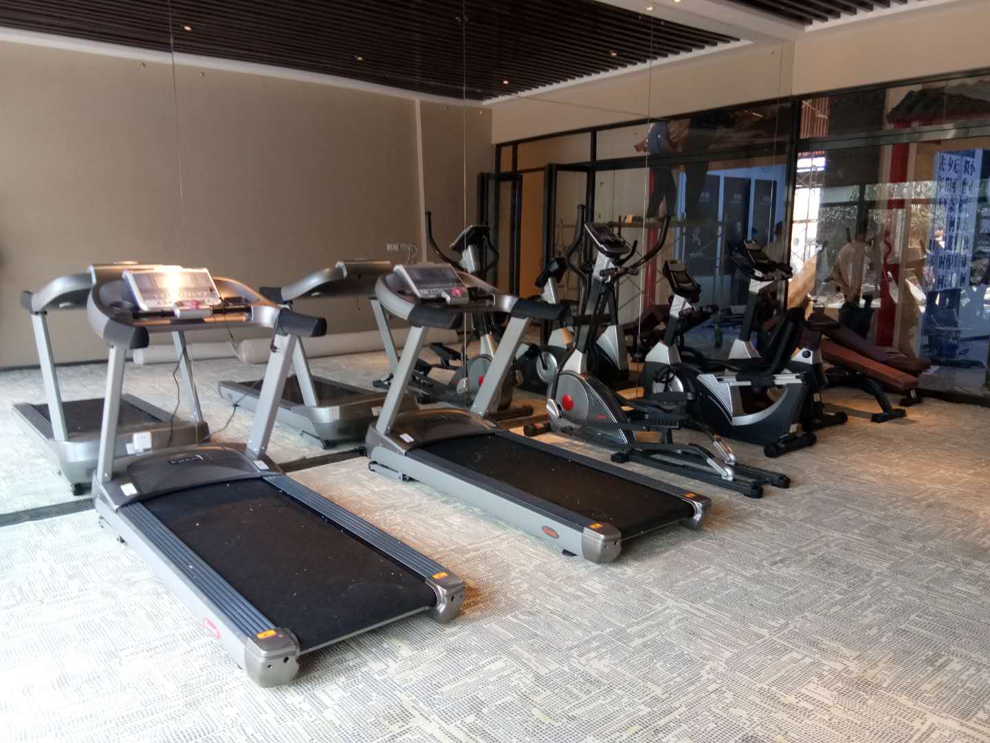 广州惠州潼湖碧桂园健身房案例 丝瓜污视频在线观看健身器材生产厂