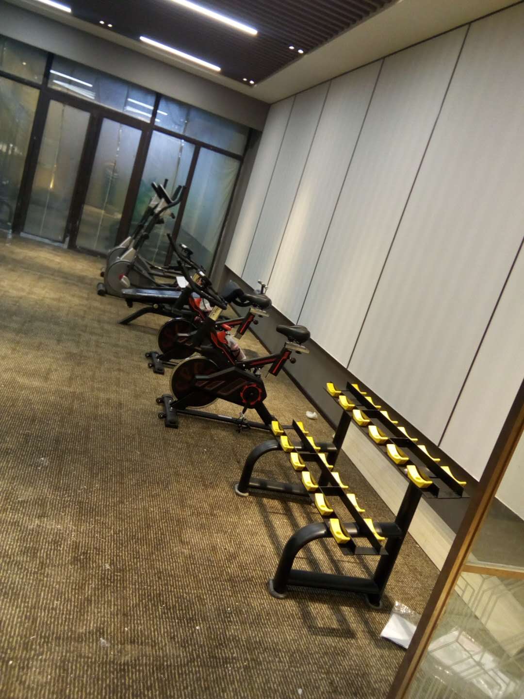 山东枣庄市中碧桂园健身房案例 丝瓜污视频在线观看健身器械批发